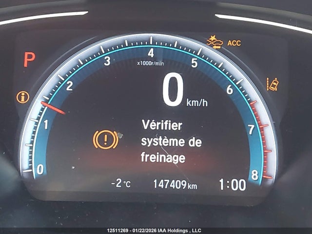 2HGFC1F9XKH106808 Honda Civic