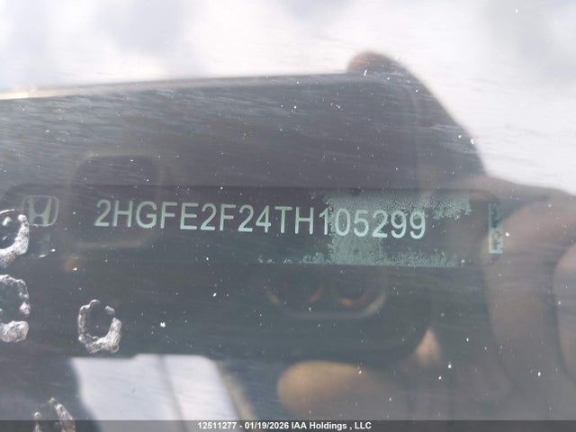 Продаж на аукціоні авто 2026 Honda Civic Lx, vin: 2HGFE2F24TH105299, номер лоту: 12511277