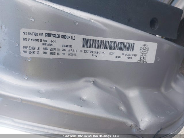 Fiat 500 SPORT 2014 3C3CFFBR8ET249641 Image 9