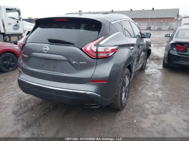 5N1AZ2MH2JN166686 Nissan Murano S/sl/sv/platinum