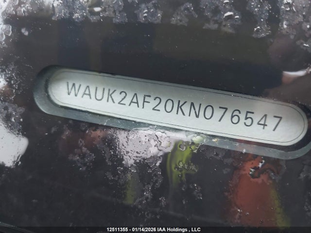 WAUK2AF20KN076547 Audi A6
