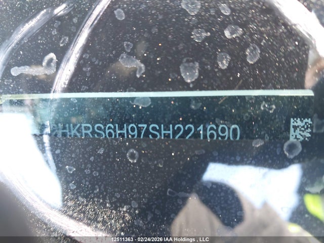 2HKRS6H97SH221690 Honda Cr-v Touring Hybrid