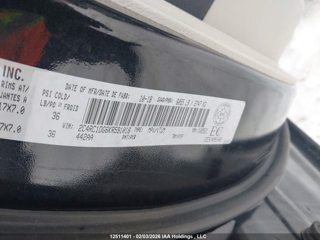Chrysler Pacifica Touring 2019 2C4RC1DG6KR591018 Image 9