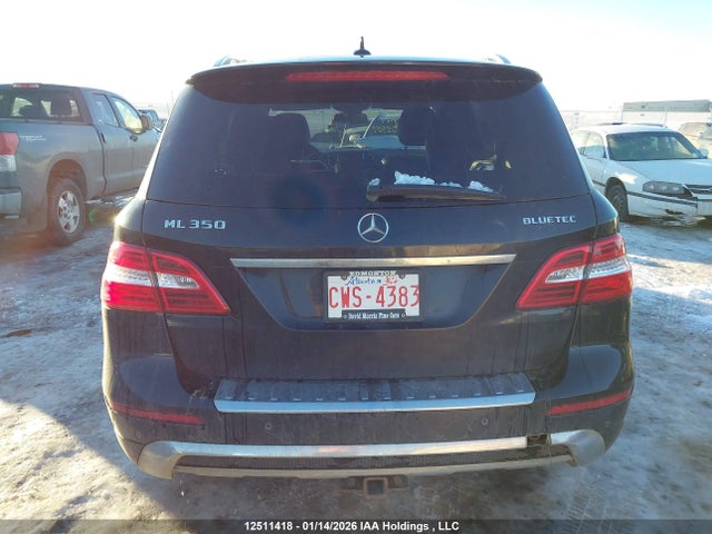 2014 Mercedes-benz Ml 350 Bluetec 4matic მანქანა იყიდება აუქციონზე, vin: 4JGDA2EB1EA365949, აუქციონის ნომერი: 12511418