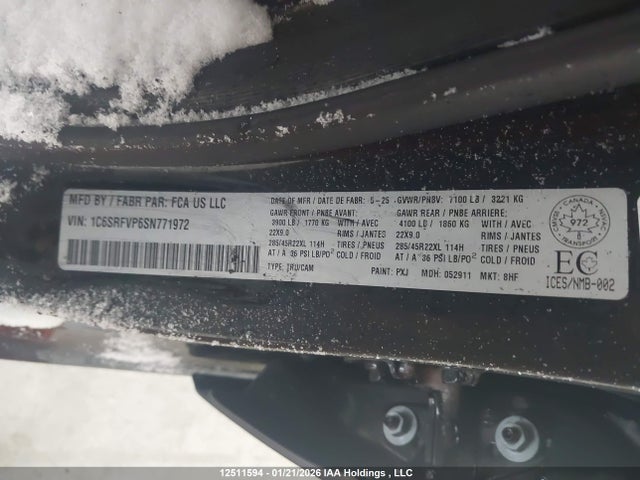 RAM 1500 Sport 2025 1C6SRFVP6SN771972 Image 9
