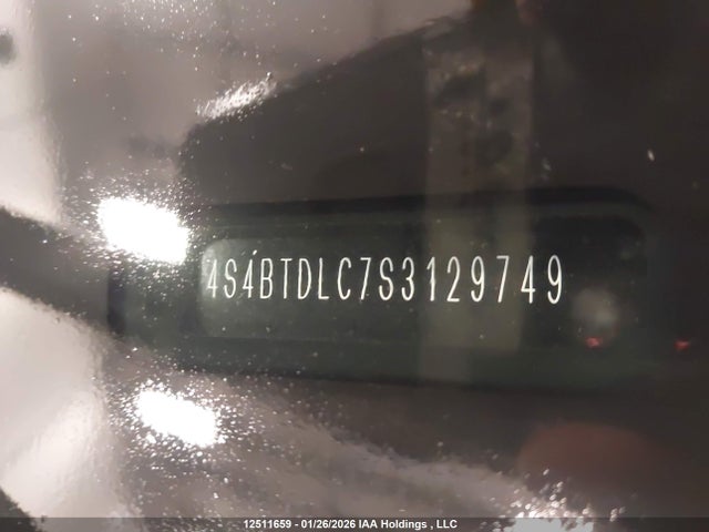 4S4BTDLC7S3129749 Subaru Outback Onyx