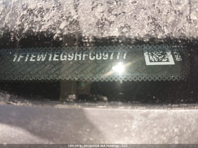 1FTEW1EG9HFC09777 Ford F150 Supercrew