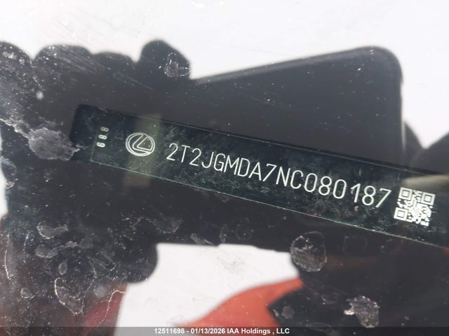 2T2JGMDA7NC080187 Lexus RX 450H