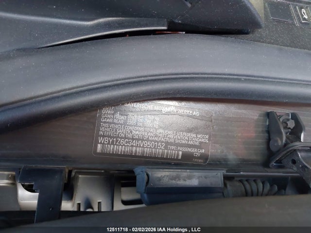 WBY1Z6C34HV950152 BMW I3