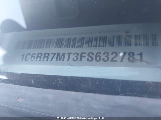 RAM 1500 Sport 2015 1C6RR7MT3FS632781 Image 18