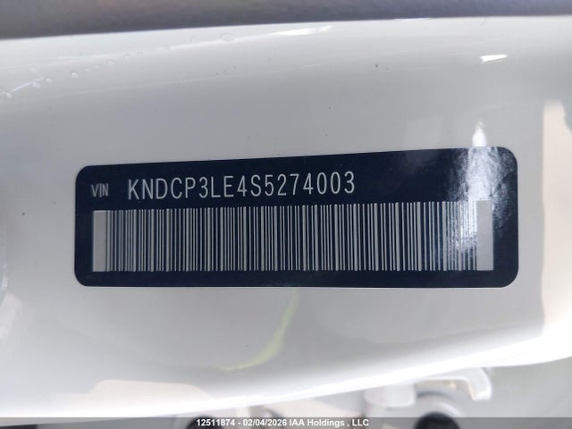 KNDCP3LE4S5274003 KIA Niro