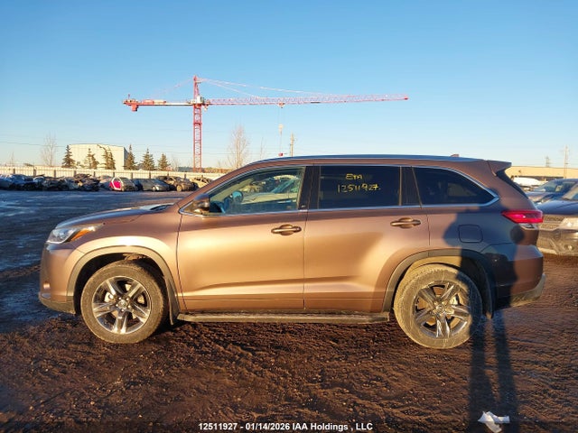 5TDDZRFH8HS358948 Toyota Highlander Limited