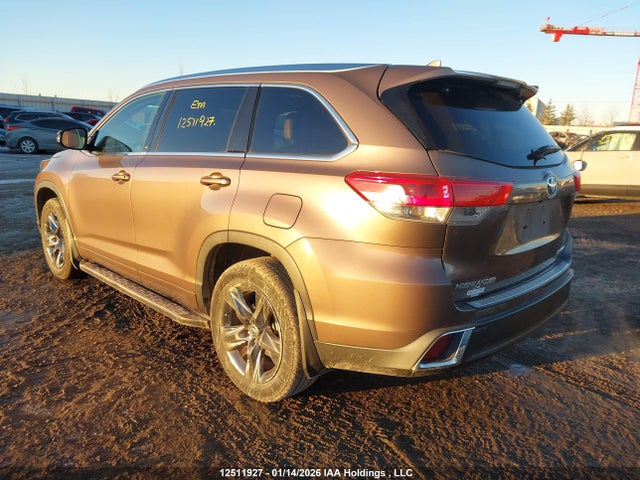 5TDDZRFH8HS358948 Toyota Highlander Limited