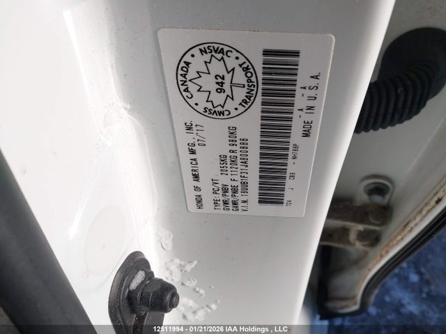 19UUB1F31JA800886 Acura TLX