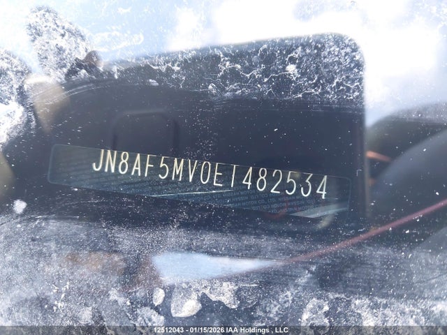 JN8AF5MV0ET482534 Nissan Juke Nismo/sl/sv