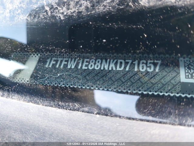 Aukcja sprzedaży 2022 Ford F-150 Xlt, vin: 1FTFW1E88NKD71657, numer aukcji: 12512083