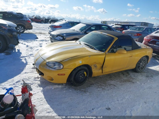 12512188 :رقم المزاد ، JM1NB353320227593 vin ، 2002 Mazda Mx-5 Miata 1.8/special Edition مزاد بيع