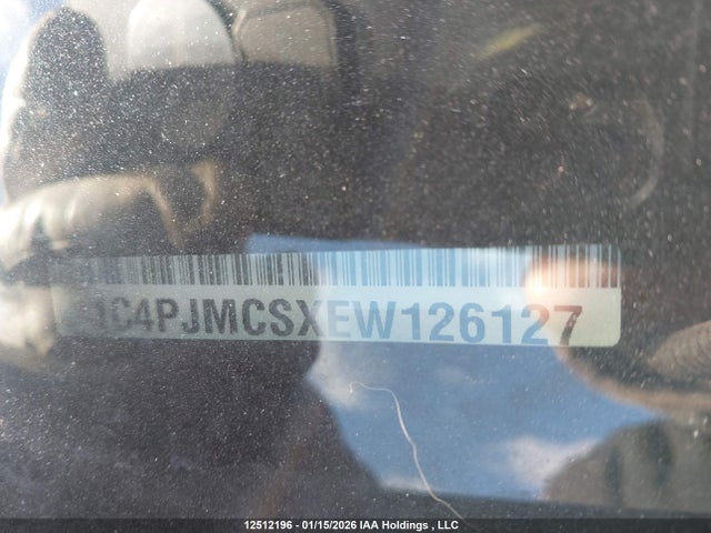 1C4PJMCSXEW126127 Jeep Cherokee Latitude