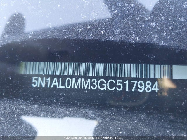 5N1AL0MM3GC517984 Infiniti QX60