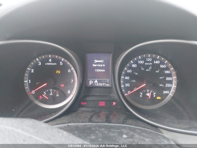 2013 Hyundai Santa Fe მანქანა იყიდება აუქციონზე, vin: 5XYZUDLB0DG018238, აუქციონის ნომერი: 12512404