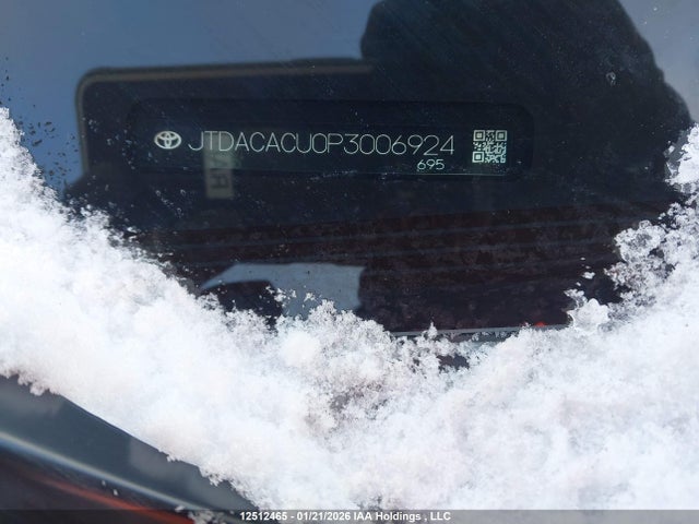 JTDACACU0P3006924 Toyota Prius
