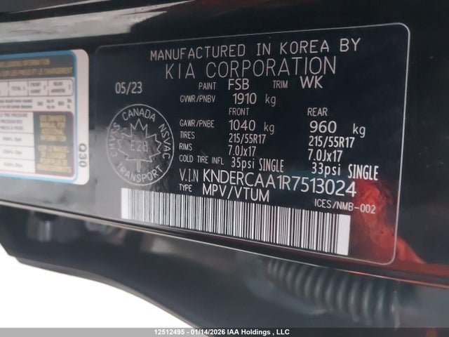 KNDERCAA1R7513024 KIA Seltos Ex/ex Premium