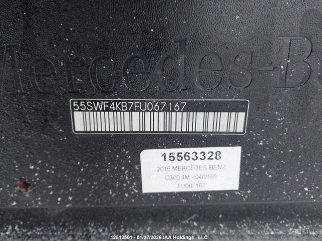55SWF4KB7FU067167 Mercedes-Benz C 300 4matic