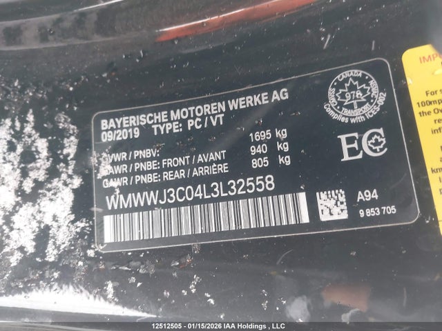 WMWWJ3C04L3L32558 Mini Convertible Cooper