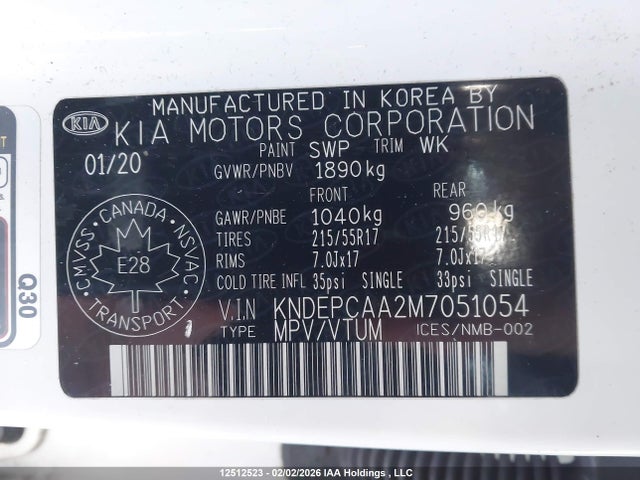 KNDEPCAA2M7051054 KIA Seltos