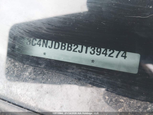 2018 Jeep Compass Latitude მანქანა იყიდება აუქციონზე, vin: 3C4NJDBB2JT394274, აუქციონის ნომერი: 12512564