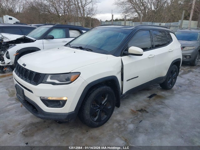 2018 Jeep Compass Latitude მანქანა იყიდება აუქციონზე, vin: 3C4NJDBB2JT394274, აუქციონის ნომერი: 12512564