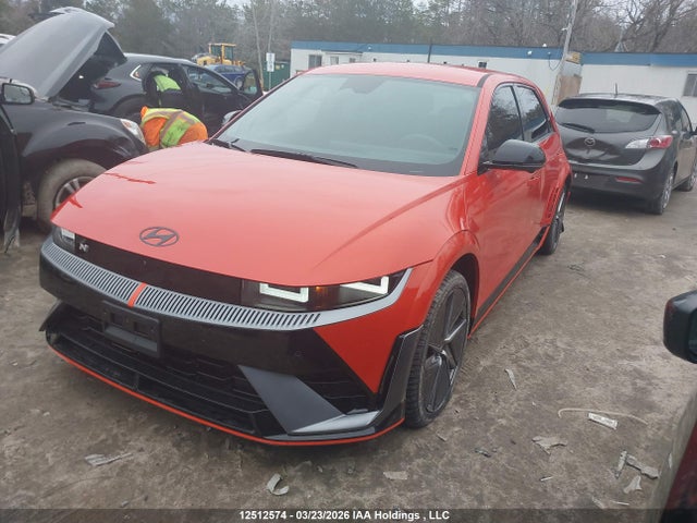 2025 Hyundai Ioniq 5 N მანქანა იყიდება აუქციონზე, vin: KM8KNDA88SU006190, აუქციონის ნომერი: 12512574