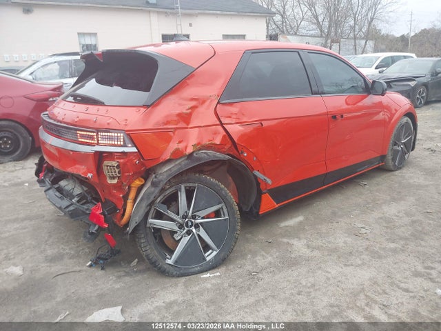 2025 Hyundai Ioniq 5 N მანქანა იყიდება აუქციონზე, vin: KM8KNDA88SU006190, აუქციონის ნომერი: 12512574