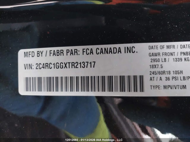 Chrysler Pacifica Limited 2026 2C4RC1GGXTR213717 Image 9