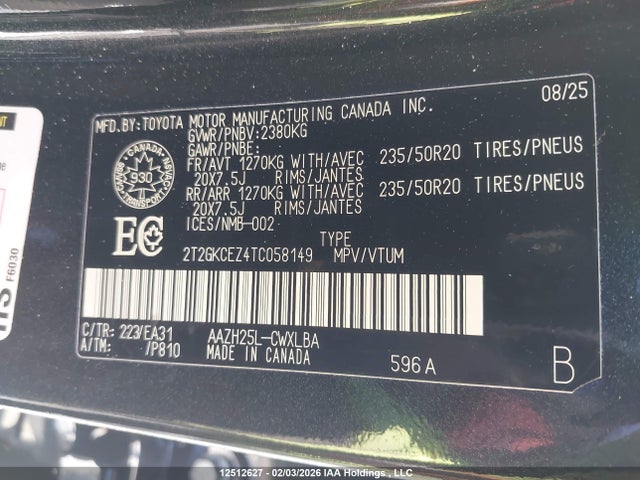 2T2GKCEZ4TC058149 Lexus Nx Nx 350h