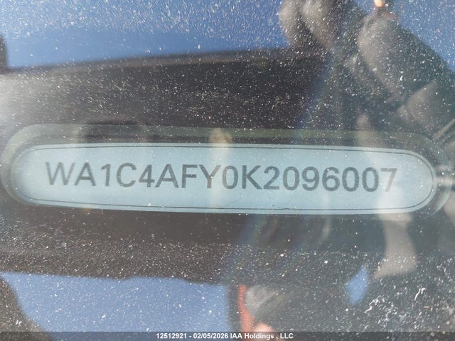 WA1C4AFY0K2096007 Audi Sq5 3.0t Technik