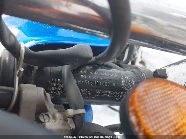 JS1NH43A5H2100759 Suzuki Rv200