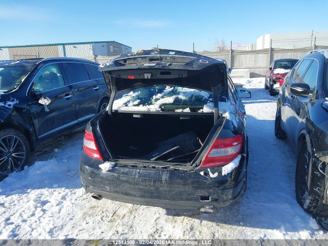 12513109 :رقم المزاد ، WDDGF8FB7BF544134 vin ، 2011 Mercedes-benz C 250 4matic مزاد بيع