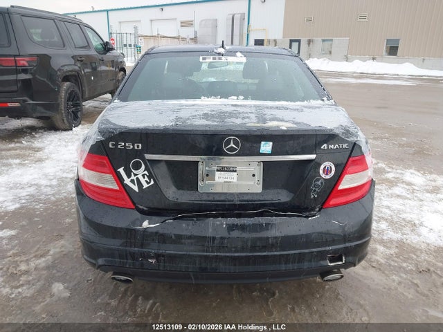 12513109 :رقم المزاد ، WDDGF8FB7BF544134 vin ، 2011 Mercedes-benz C 250 4matic مزاد بيع