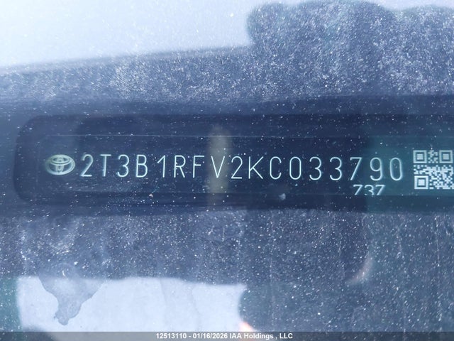 Toyota RAV4 LE 2019 2T3B1RFV2KC033790 Image 19