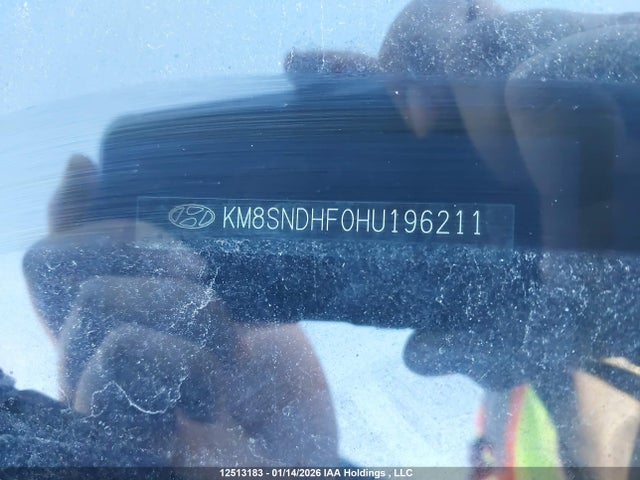 KM8SNDHF0HU196211 Hyundai Santa Fe Xl Premium