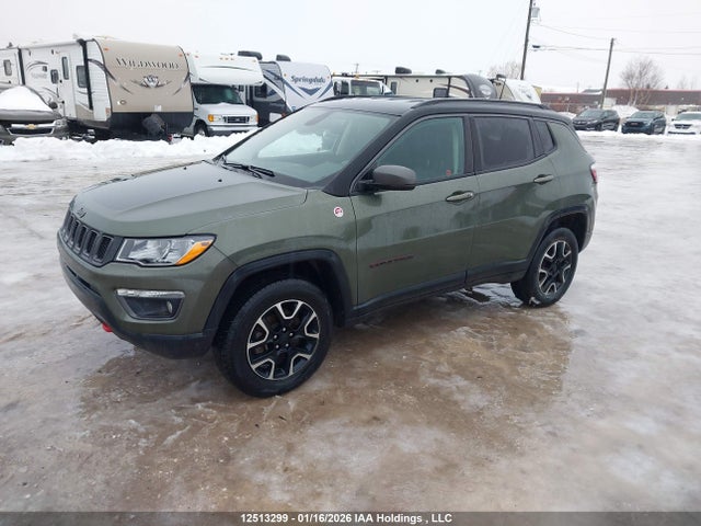 Продажа на аукционе авто 2021 Jeep Compass Trailhawk, vin: 3C4NJDDB2MT558012, номер лота: 12513299