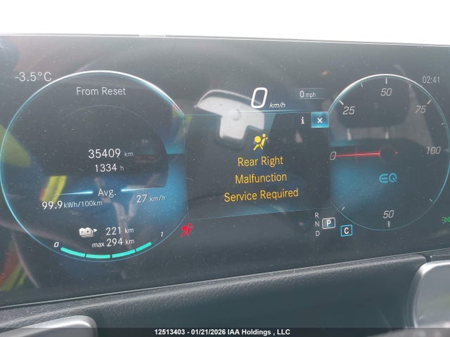 2023 Mercedes-benz Eqb 350 4matic მანქანა იყიდება აუქციონზე, vin: W1N9M1DB3PN050989, აუქციონის ნომერი: 12513403