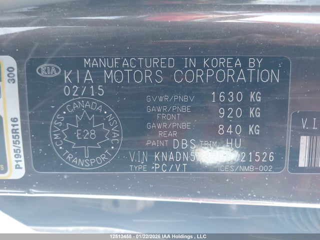 KIA Rio 2016 KNADN5A37G6721526 Image 9