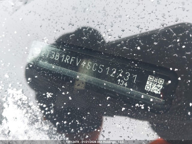 12513478 :رقم المزاد ، 2T3B1RFV4SC512731 vin ، 2025 Toyota Rav4 Le مزاد بيع