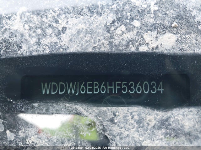 WDDWJ6EB6HF536034 Mercedes-Benz C 43 4mati Amg