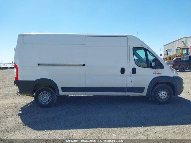 2018 Ram Promaster 3500 High Roof მანქანა იყიდება აუქციონზე, vin: 3C6URVHG5JE134928, აუქციონის ნომერი: 12513491