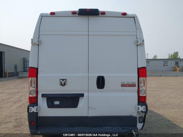2018 Ram Promaster 3500 High Roof მანქანა იყიდება აუქციონზე, vin: 3C6URVHG5JE134928, აუქციონის ნომერი: 12513491