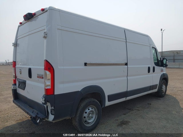 2018 Ram Promaster 3500 High Roof მანქანა იყიდება აუქციონზე, vin: 3C6URVHG5JE134928, აუქციონის ნომერი: 12513491