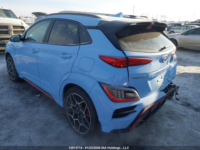 2023 Hyundai Kona N მანქანა იყიდება აუქციონზე, vin: KM8KH3AC1PU011180, აუქციონის ნომერი: 12513714